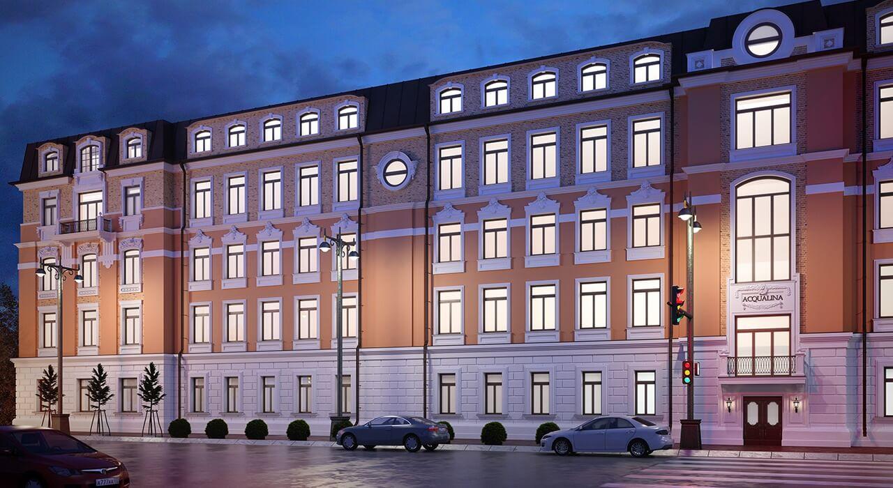 Апарт-отель Acqualina Apartments в СПб от застройщика Аквалина ...